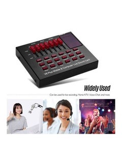 EzzySo V8 Plus Mobile And Computer Live Sound Card Black  - Image 5