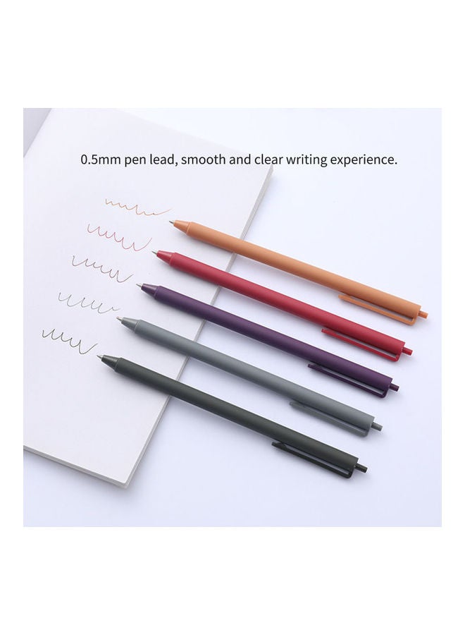 مجموعة أقلام حبر جل مكونة من 5 قطع - Image 3