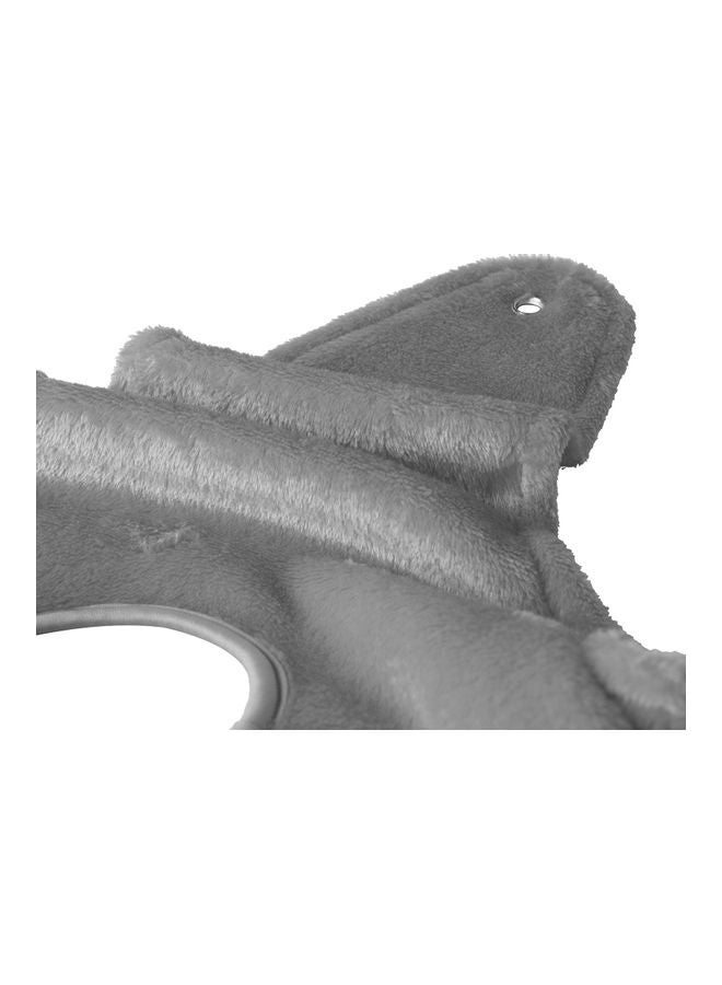 أرجوحة من القماش 2 في 1 لتشذيب شعر الكلاب رمادي - Image 2