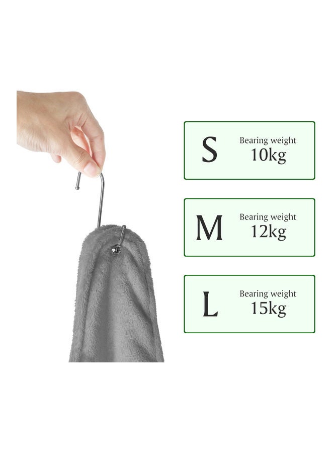 أرجوحة من القماش 2 في 1 لتشذيب شعر الكلاب رمادي - Image 5