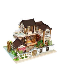 Flever Wooden DIY Dollhouse Kit 