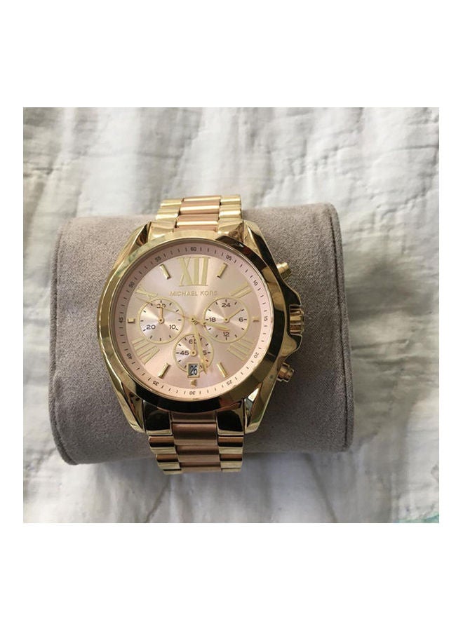 Michael Kors Women's Bradshaw Watch - Analog Stainless Steel Band Mk6359 - Image 2