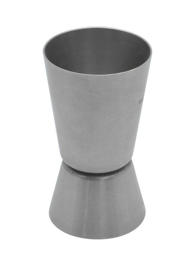 Kitchen master - Steel Double End Jigger Peg Measure Silver 40ml - Image 1