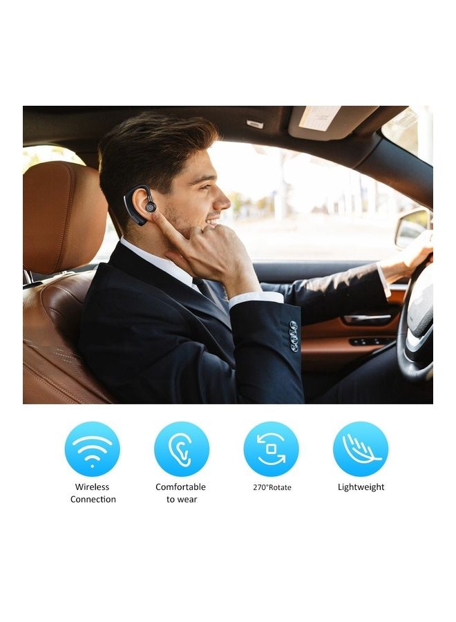 V9 Wirelessly Bluetooth Earbud Headphones Black/Grey - Image 2