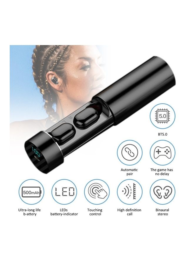 True Wireless Stereo Fingerprint Touching High Definition Stereo Gaming Earbuds - Image 4