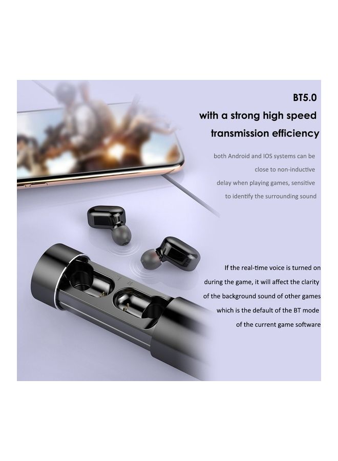 True Wireless Stereo Fingerprint Touching High Definition Stereo Gaming Earbuds - Image 5