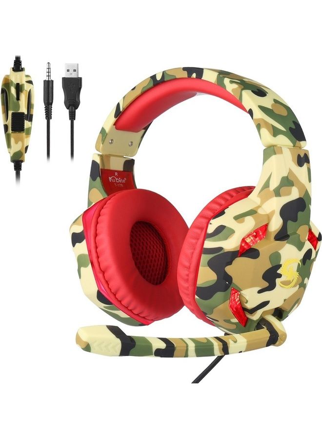 Kubite Gaming Headset  Plug Over-Ear Headphone - Image 1