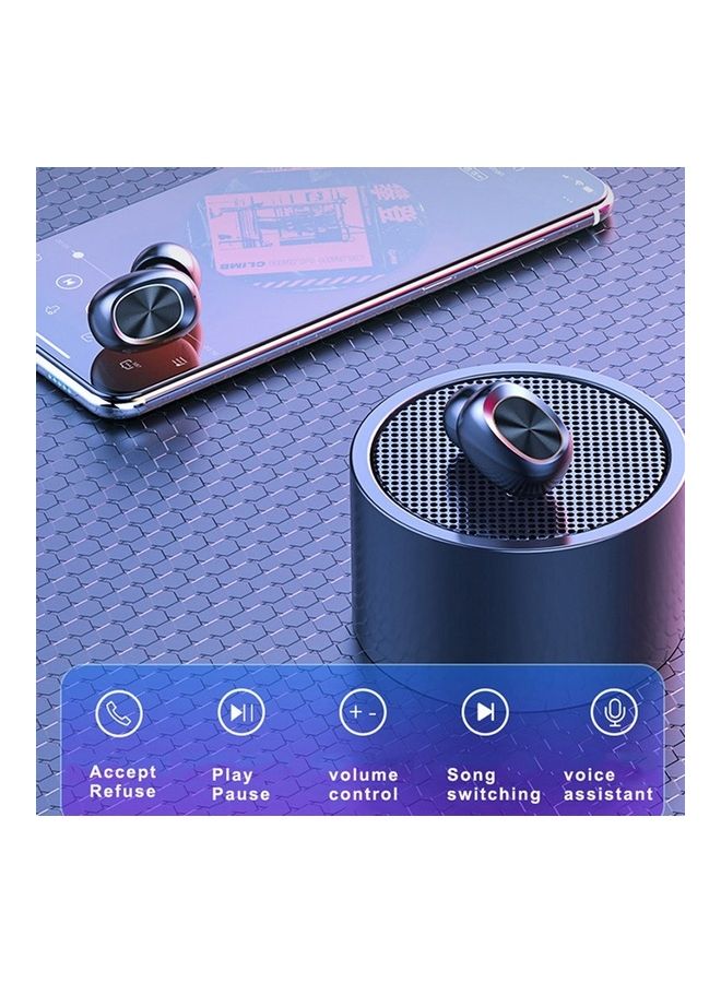 Generic - 263 TWS BT5.0 Wireless Earphones Black - Image 1