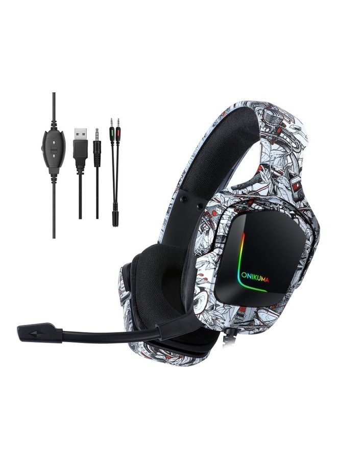 أونيكوما سماعة رأس K20 سلكية للألعاب مقاس 3.5 مم - Image 1