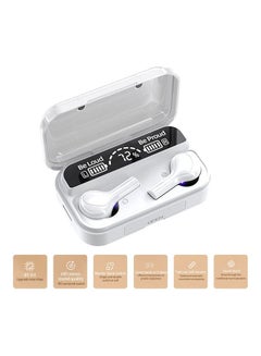 Bt 5.0 Tws Wireless Headphones White