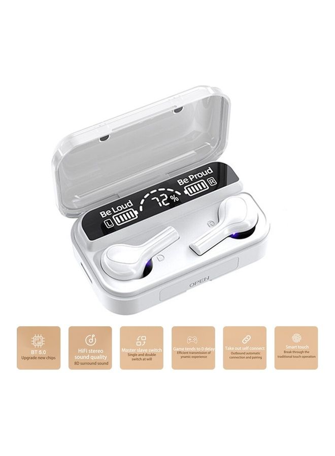 Generic - Bt 5.0 Tws Wireless Headphones White - Image 1