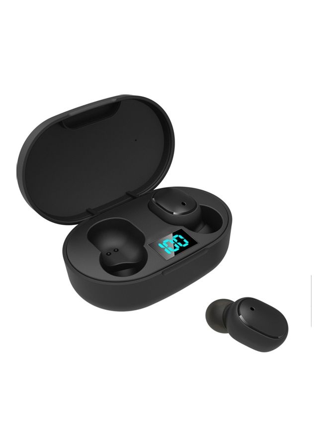 Generic - E6S TWS BT5.0 Wireless Headphones Black - Image 1