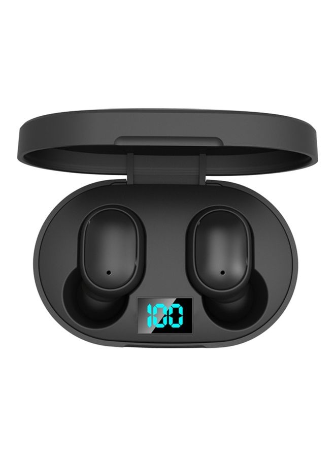 Generic - E6S TWS BT5.0 Wireless Headphones Black - Image 1