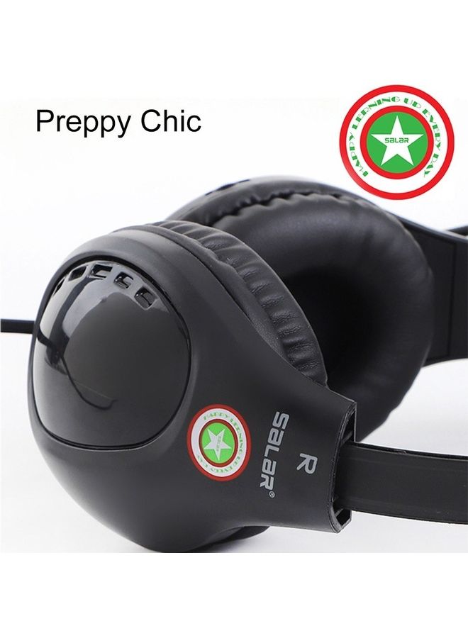 A566E Computer Wired Headphone Black - Image 2