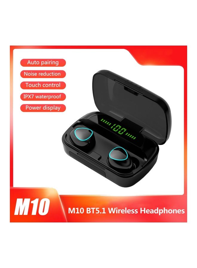 سماعة رأس لاسلكية M10 BT5.1 أسود - Image 1