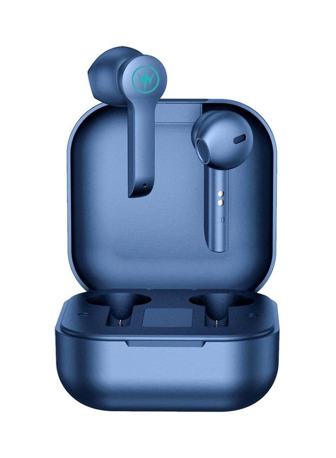 Touch Control Stereo Earbuds With Mic Blue - Image 1