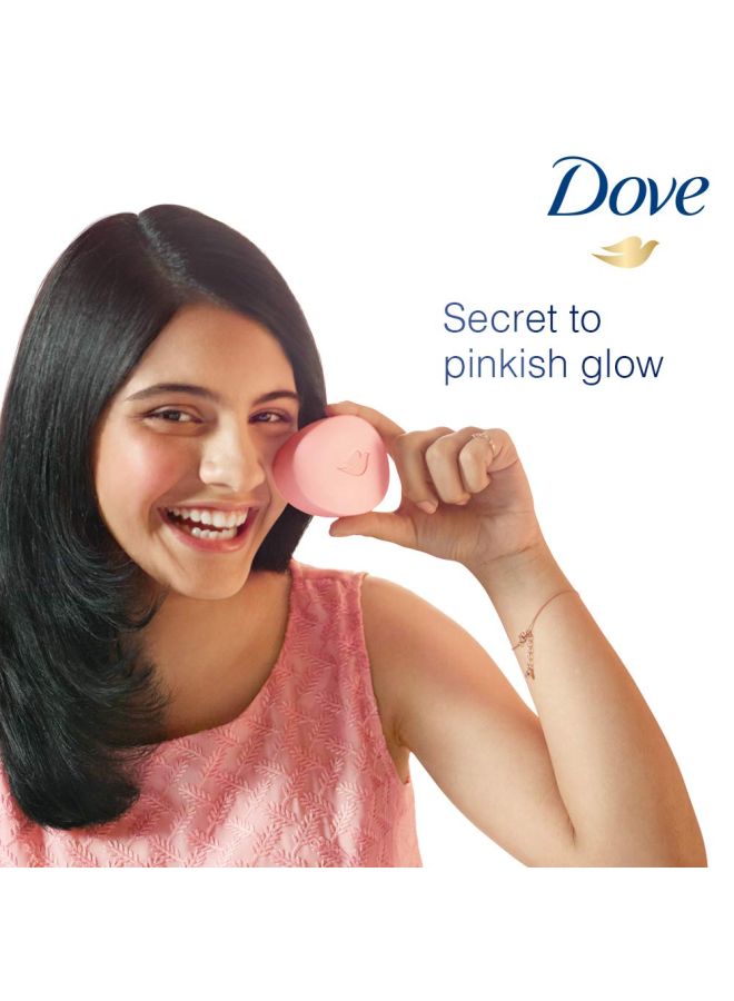 دوف حزمة مكونة من 6 قطع ألواح صابون روزا بيوتي الوردي وردي/أبيض - Image 4