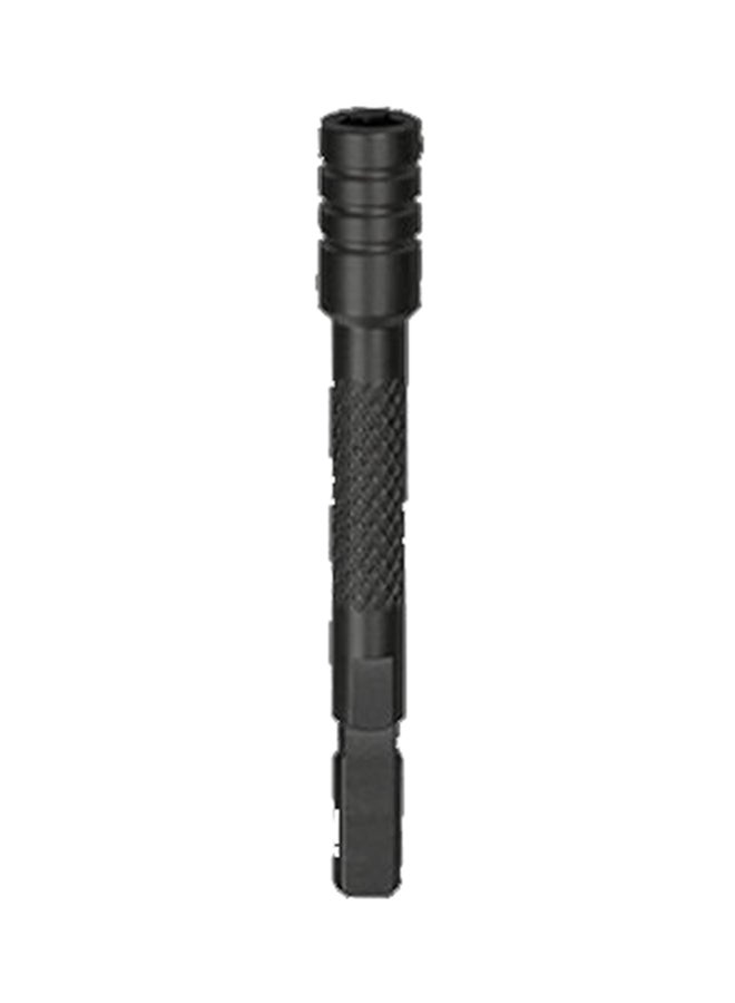 Bit Driver Extender Black 10x0.5x0.5cm