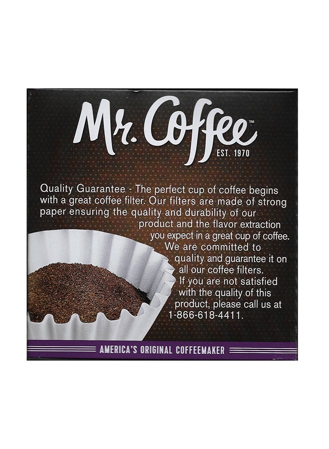 Mr. coffee Pack Of 100 Coffee Filter (8-12 cup) White  - Image 2