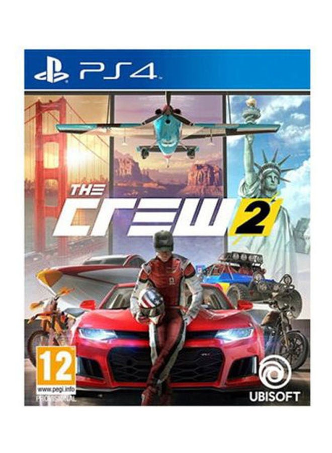 أوبيسوفت لعبة The Crew 2 - جهاز الألعاب بلايستيشن 4 - مغامرة - بلاي ستيشن 4 (PS4)