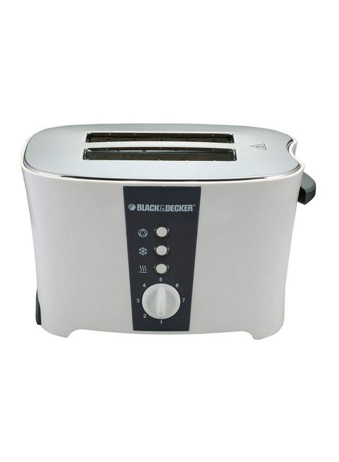 BLACK+DECKER 2-Slice Toaster 800.0 W ET122 Silver/Black - Image 1