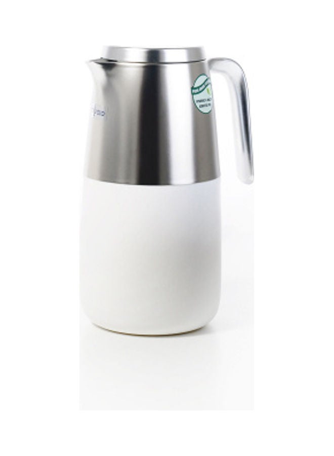 TAVOLO Thermos Coffee Flask Silver/White