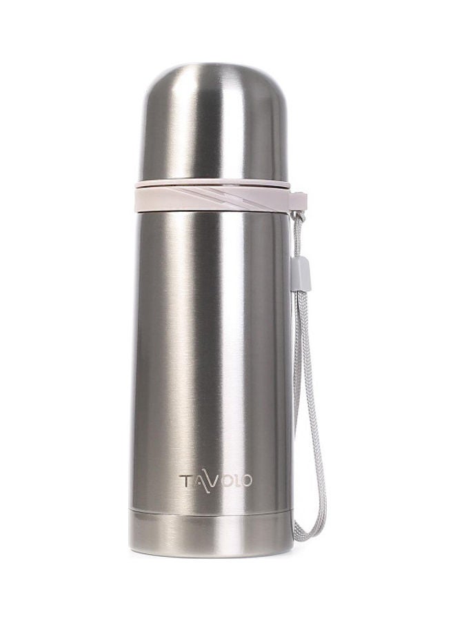 TAVOLO Insulated Thermos Flask Silver