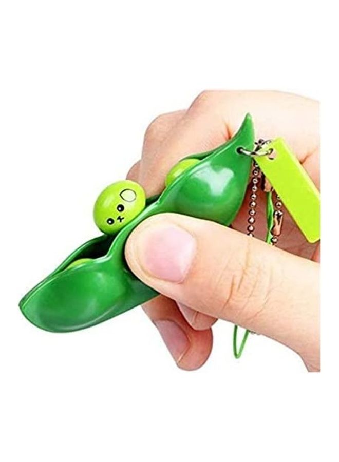 3-Piece Edamame Keychain Fidget Toy Set