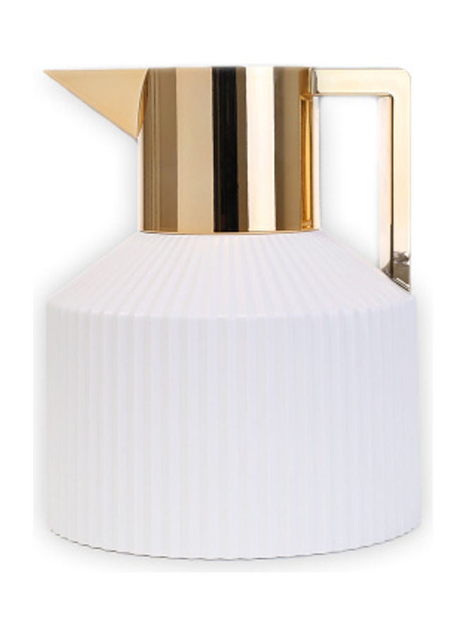 TAVOLO Stainless Steel Thermos Flask White/Gold