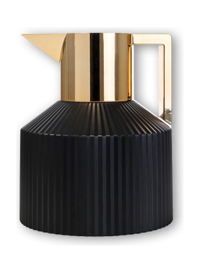 TAVOLO Stainless Steel Thermos Flask Black/Gold 1Liters