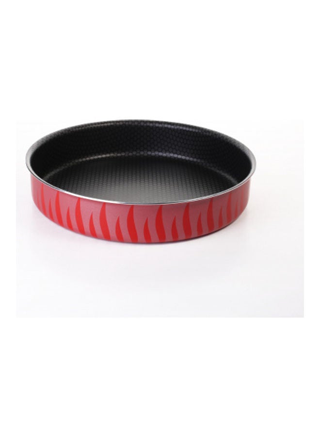 Non Stick Bakeware Pan Black/Red 30x6x30cm
