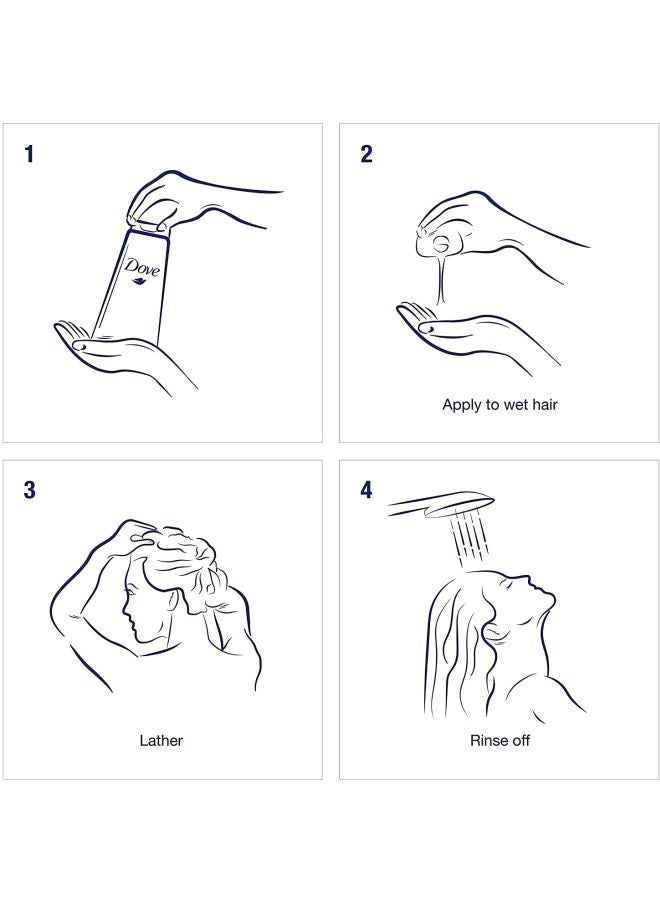 دوف شامبو الإصلاح المكثف أبيض/أزرق 400ملليلتر - Image 5