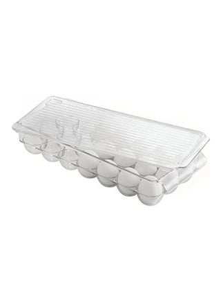 Egg Holder With Handle And Lid White 37.5 x 7.6 x 7.6cm - v1621859678/N47615364A_1