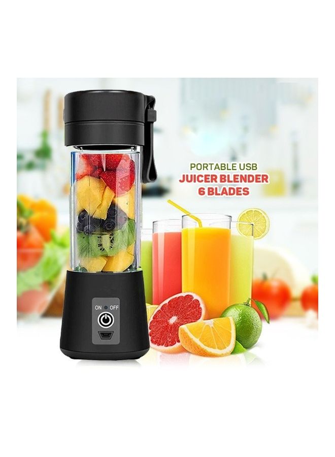 Generic - Portable Juice Blender 380.0 ml 1.5 W PB1 Black - Image 1
