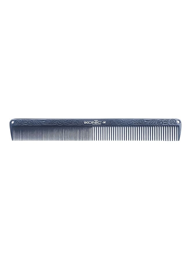 IKONIC - Metal Hair Comb Black - Image 1