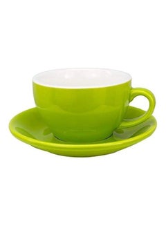 MIBRU Coffee Cup With Saucer Pistachio 200ml  - Image 1
