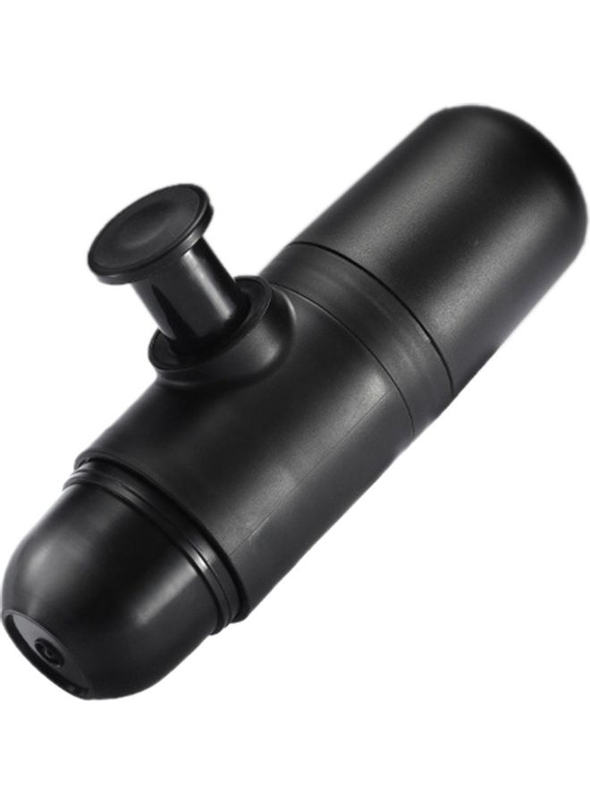 Portable Coffee Maker Manual Pressure Style Portable Coffee Maker Quick Coffee Machine for Travel, Home, Office Black Black 21x8x8cm - Image 1