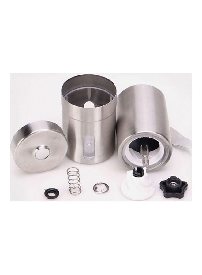 Portable Manual Coffee Grinder Silver 20x4.8x14cm - Image 2