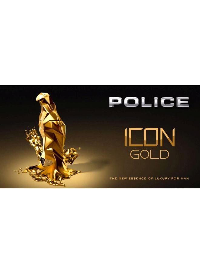 بوليس ماء عطر آيكون جولد 125ملليلتر - Image 4
