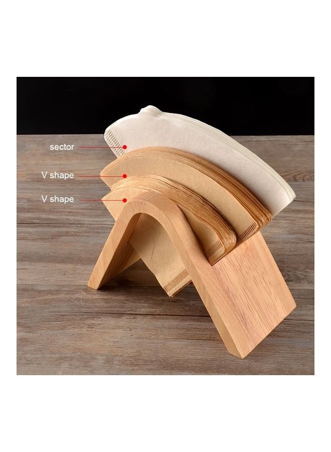 Generic - Coffee Filter Holder Beige 17.6 x 7.9 x 11.6cm - Image 1