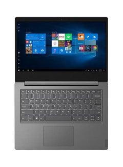 Lenovo V14 ADA Laptop With 14-Inch HD Display, AMD A4 3020E Processor/4GB RAM DDR4/1TB HHD/DOS(Without Windows)/Integrated Radeon Graphics/ Arabic Iron Grey  - Image 4