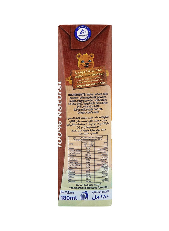 Long Life Milk Chocolate 180ml Pack of 8