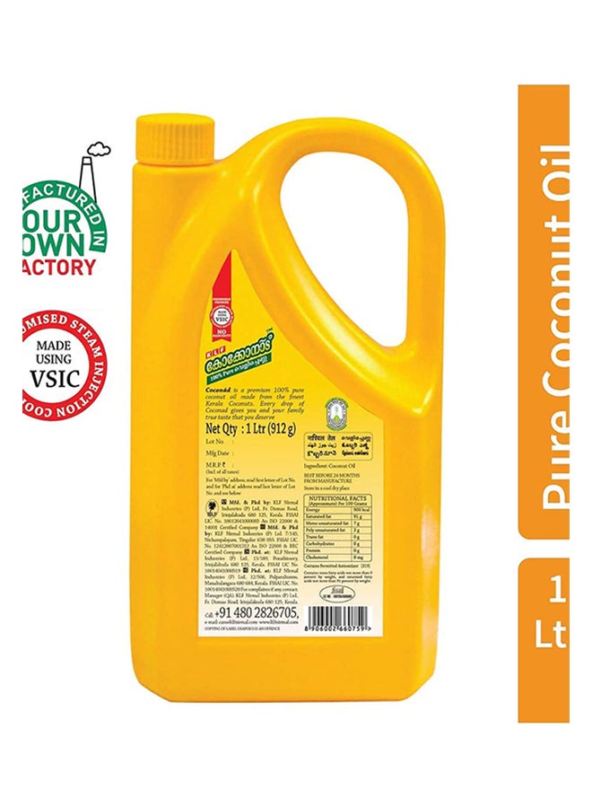 KLF Coconad Pure Coconut Oil 1Liters  - Image 5