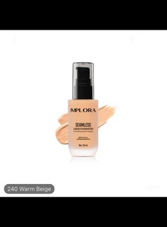 Implora Seamless Liquid Foundation Warm Beige 
