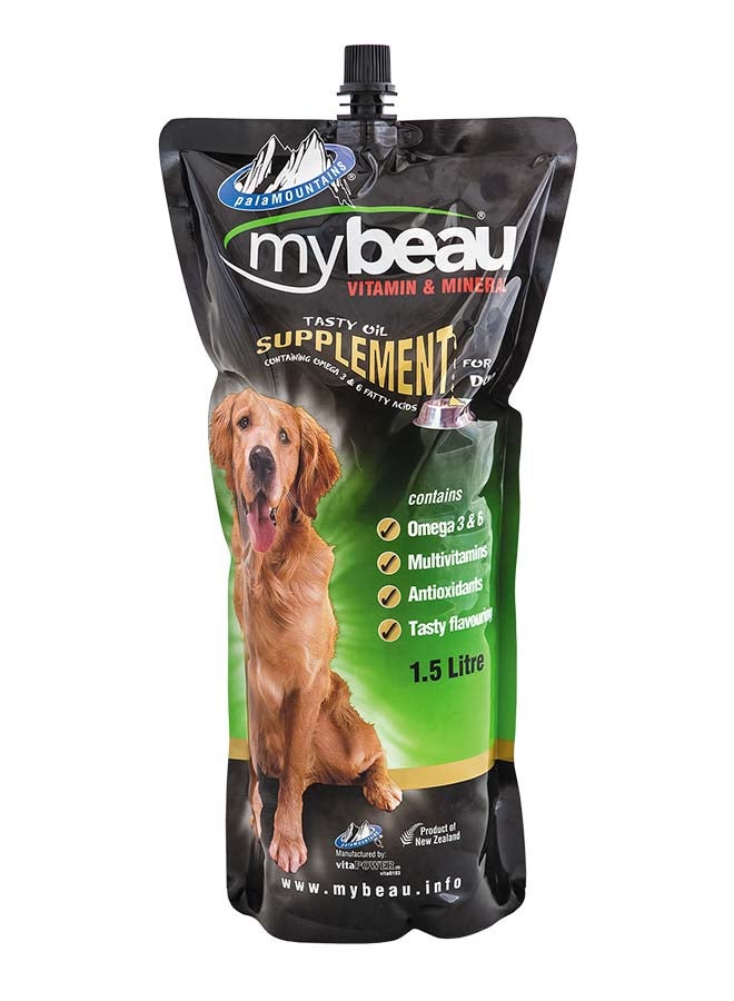 palaMOUNTAINS My Beau Tasty Dog Oil Supplements Multicolour 1.5Liters 