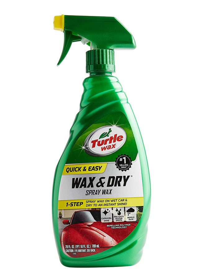 Turtle wax Wax & Dry Spray - Image 1