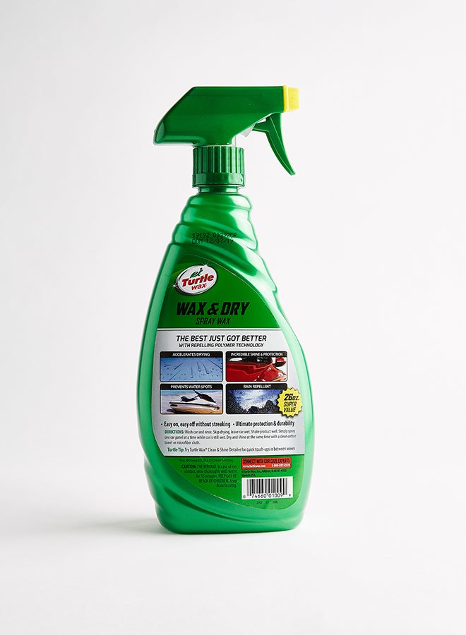 Turtle wax Wax & Dry Spray - Image 2