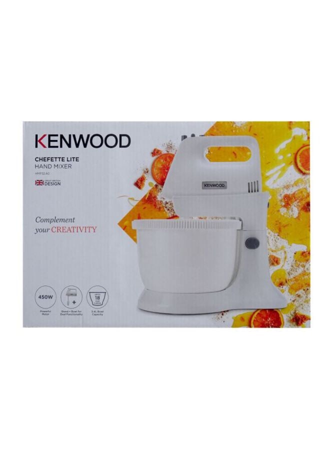 KENWOOD - Mixer Chefette Lite 450.0 W HMP32.A0 / HMP32.A0WH White - Image 1