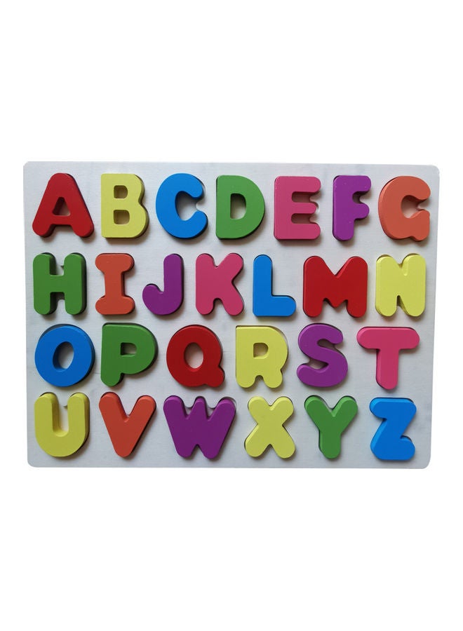 ألعاب تعليمية خشبية بتصميم مبتكر على شكل حروف أبجدية - Image 1
