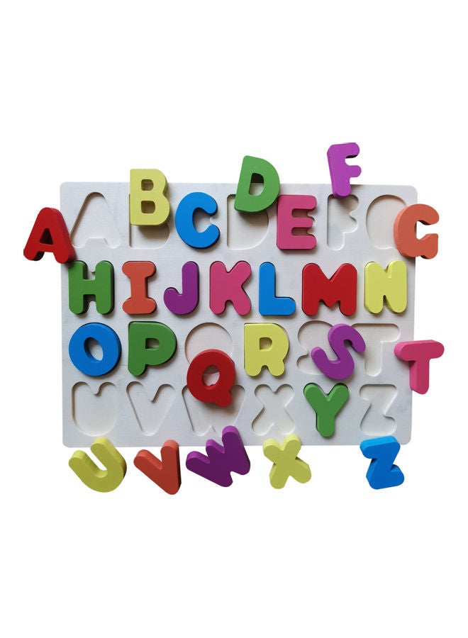 ألعاب تعليمية خشبية بتصميم مبتكر على شكل حروف أبجدية - Image 2